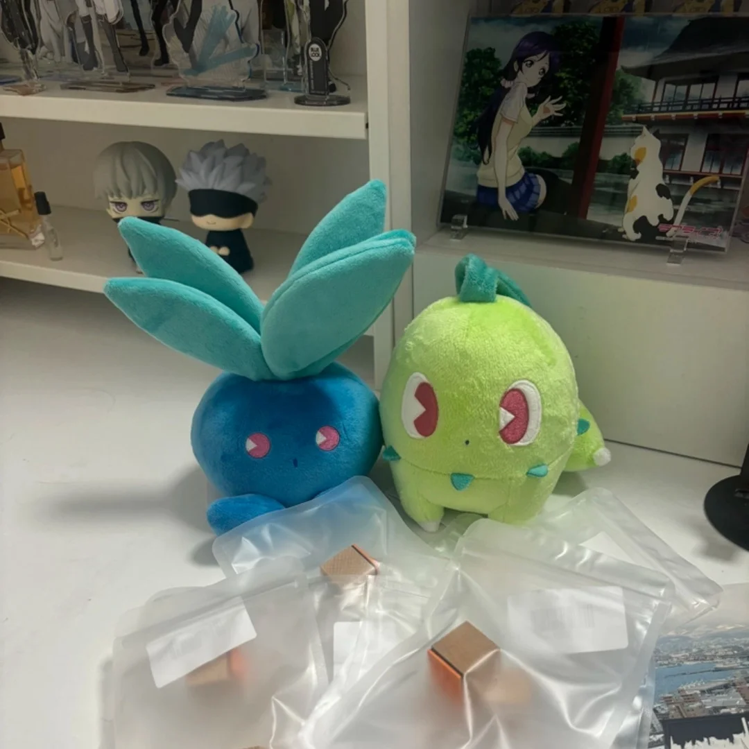 ポケモンぬいぐるみ本物のソフトぬいぐるみコレクタブルさわやかソーダシリーズオディッシュチコリータジラチピチュトゲピおもちゃ女の子ギフト