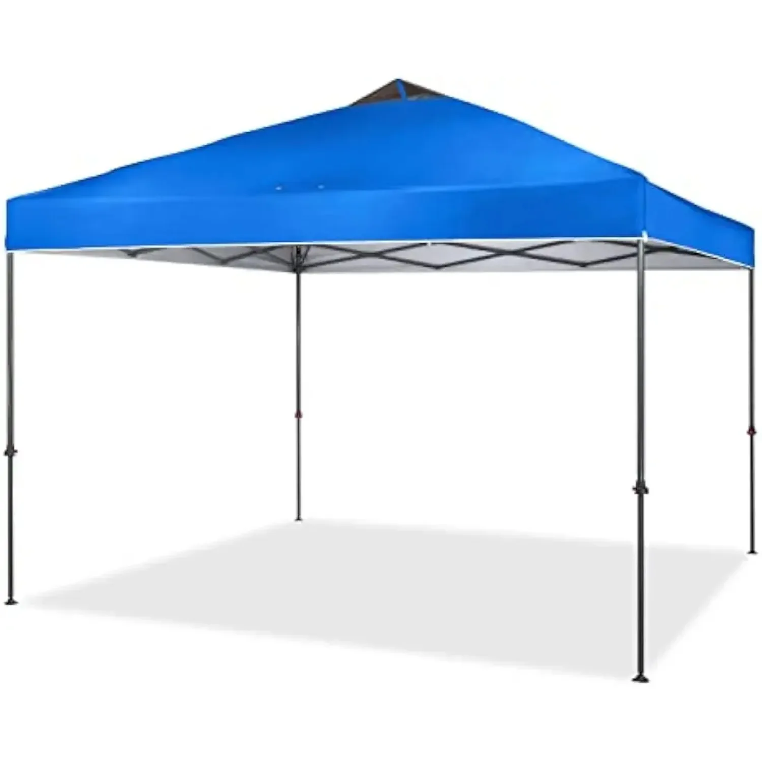 10 x 10 Foot Adjustable Outdoor Instant Pop Up Tent Portable Waterproof Folding Camping Beach Shade Canopy Shelter (Blue)