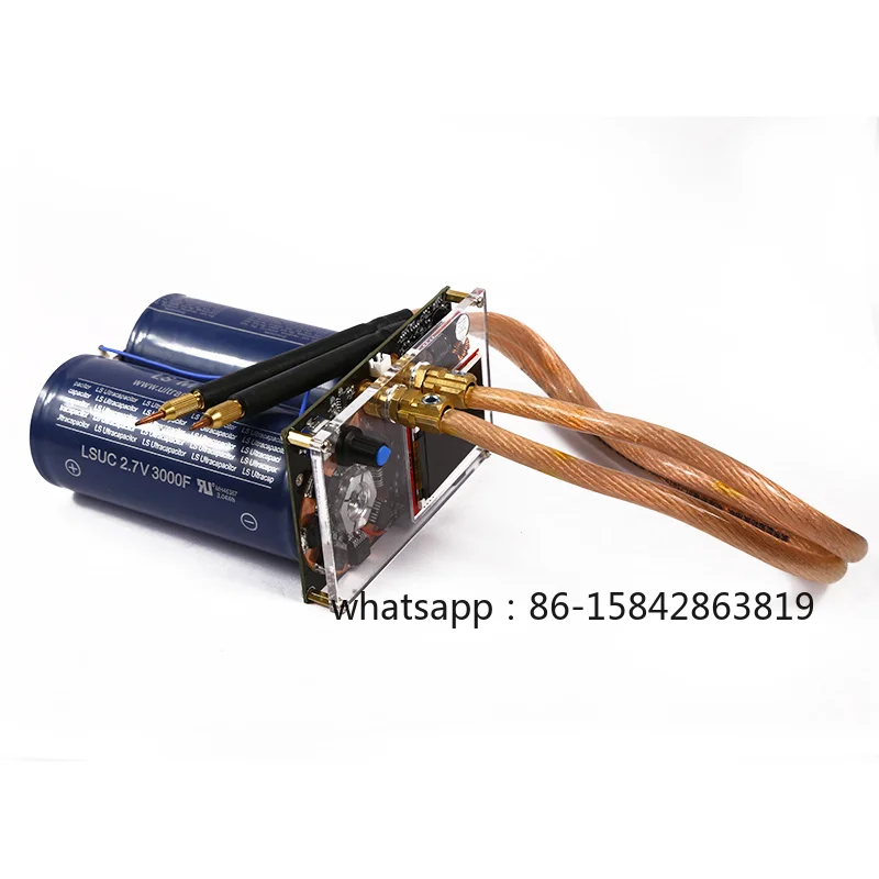 Lithium Battery Spot Welding Machine Farah Capacitor Touch Welding Machine Small Household Welding Machine Dual Pulse Adjustable