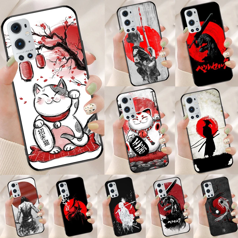 Red Sun Japanese Anime For Realme 10 11 Pro Plus GT Neo 5 2T C55 C35 C33 C31 C30 C21Y OnePlus Nord 3 CE 2 Lite Case