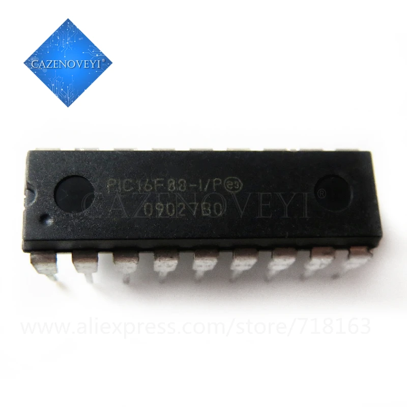 

10pcs/lot PIC16F88-I/P PIC16F88 DIP-18 In Stock