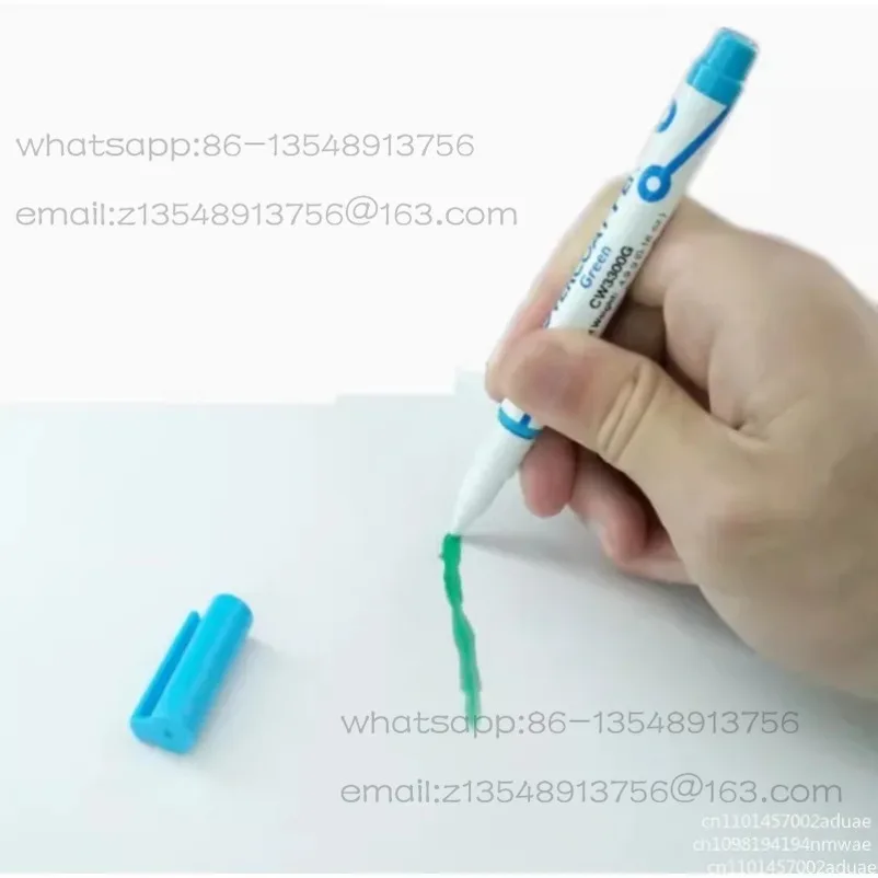 CW3300G coated pen circuit board circuit solder mask PCB green oil repair pen insulation