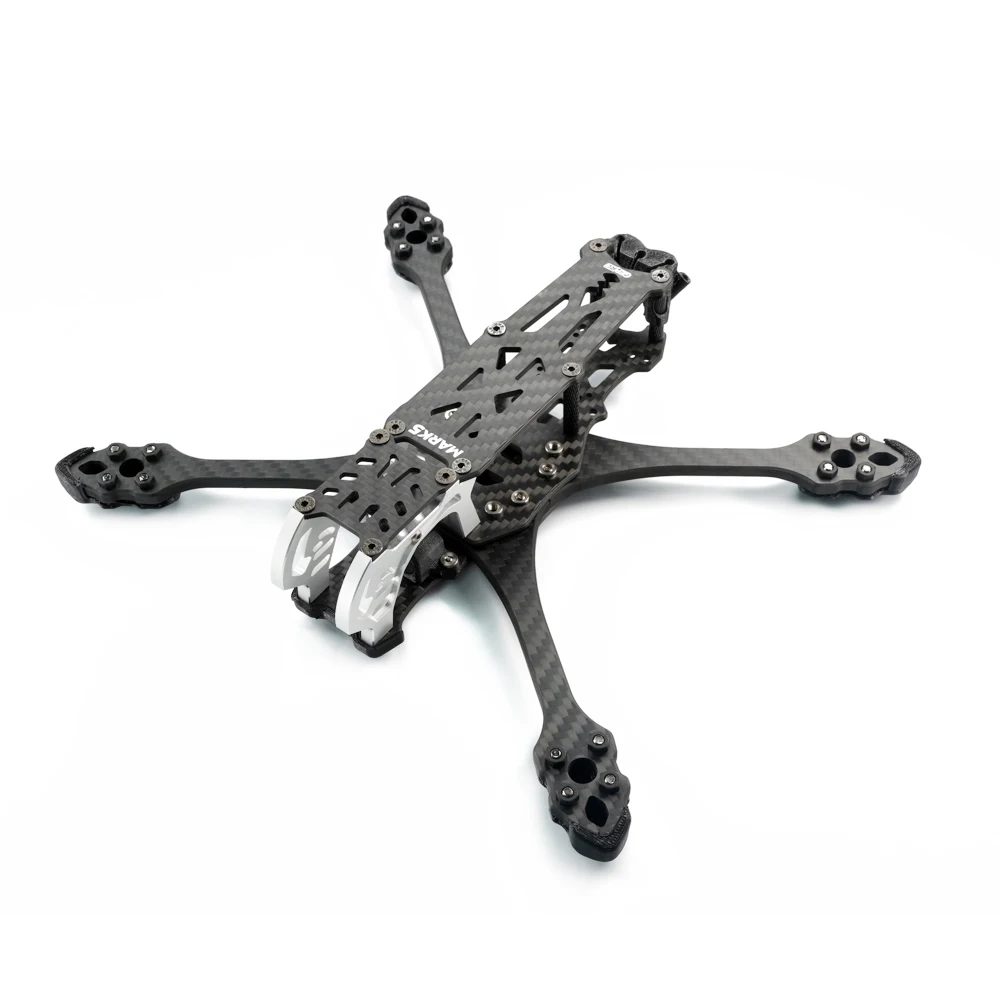 

GEPRC GEP-MK5 HD 225mm Carbon Fiber Frame Kits 5mm Arm for Mark5 Analog Digital 5inch Freestyle Drones