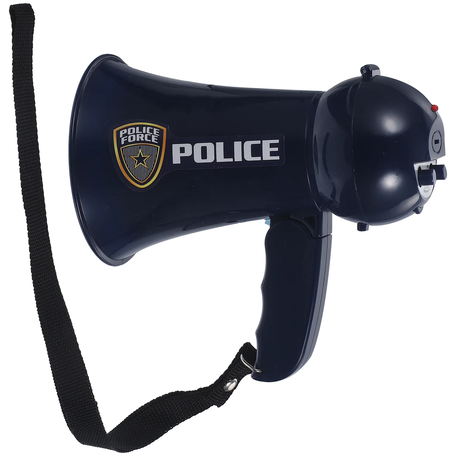 

Police Megaphone Toy Funny Guide Loudspeaker Toy Role Cosplay Toy for Kid Child Boy (Sapphire Blue, No Batteries)