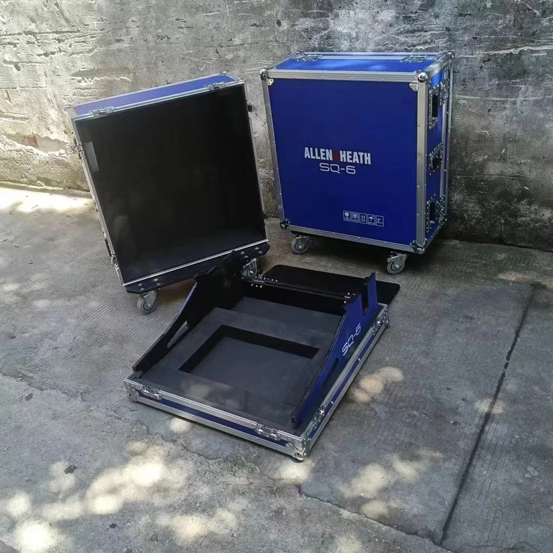Allen Heath SQ6 Mixer Flight Case حماية جانبية ألوان متعددة لمعدات DJ