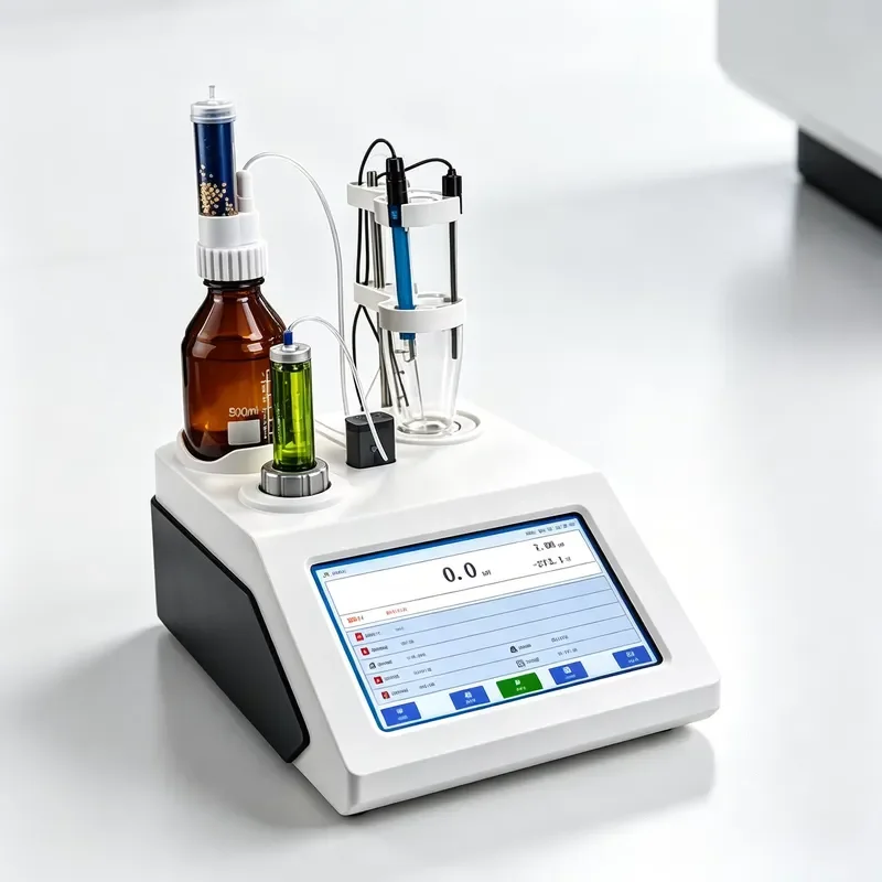for Digital Potentiometric Titrator with Magnetic Stirrer Automatic High Precision IP65 Protection 10mL Burette