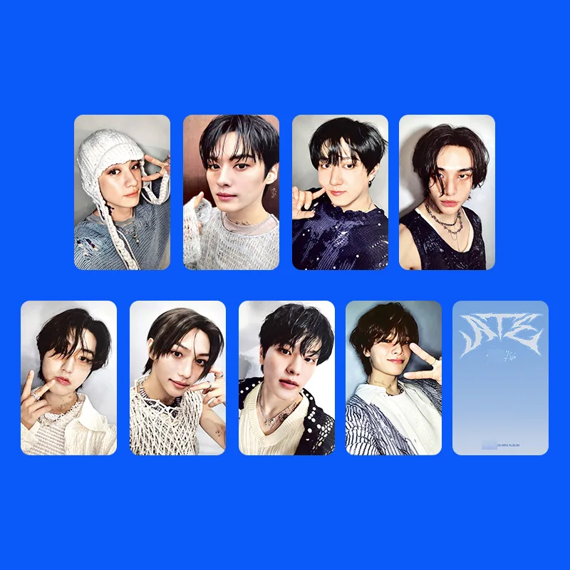 ألبوم فرقة الصبي الكورية Kpop ATE Group Little Card Felix Hyunjin Seungmin Han Changbin Lee Know I. N Bangchan الطرفية LOMO