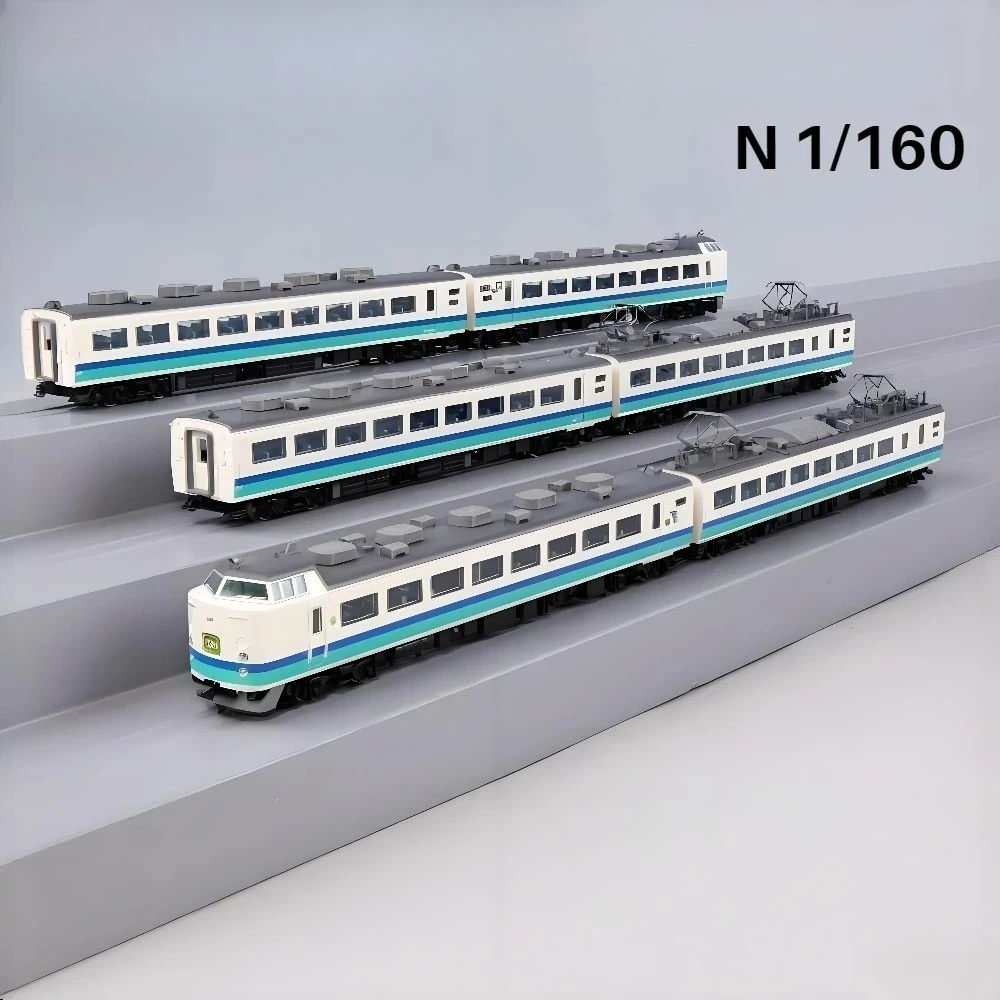 

Модель поезда TOMIX N-типа в масштабе 1:160, серия National Railway 485-1000, экспресс-поезд 97606, с электроприводом, 6 вагонов, игрушка для мальчиков, подарок
