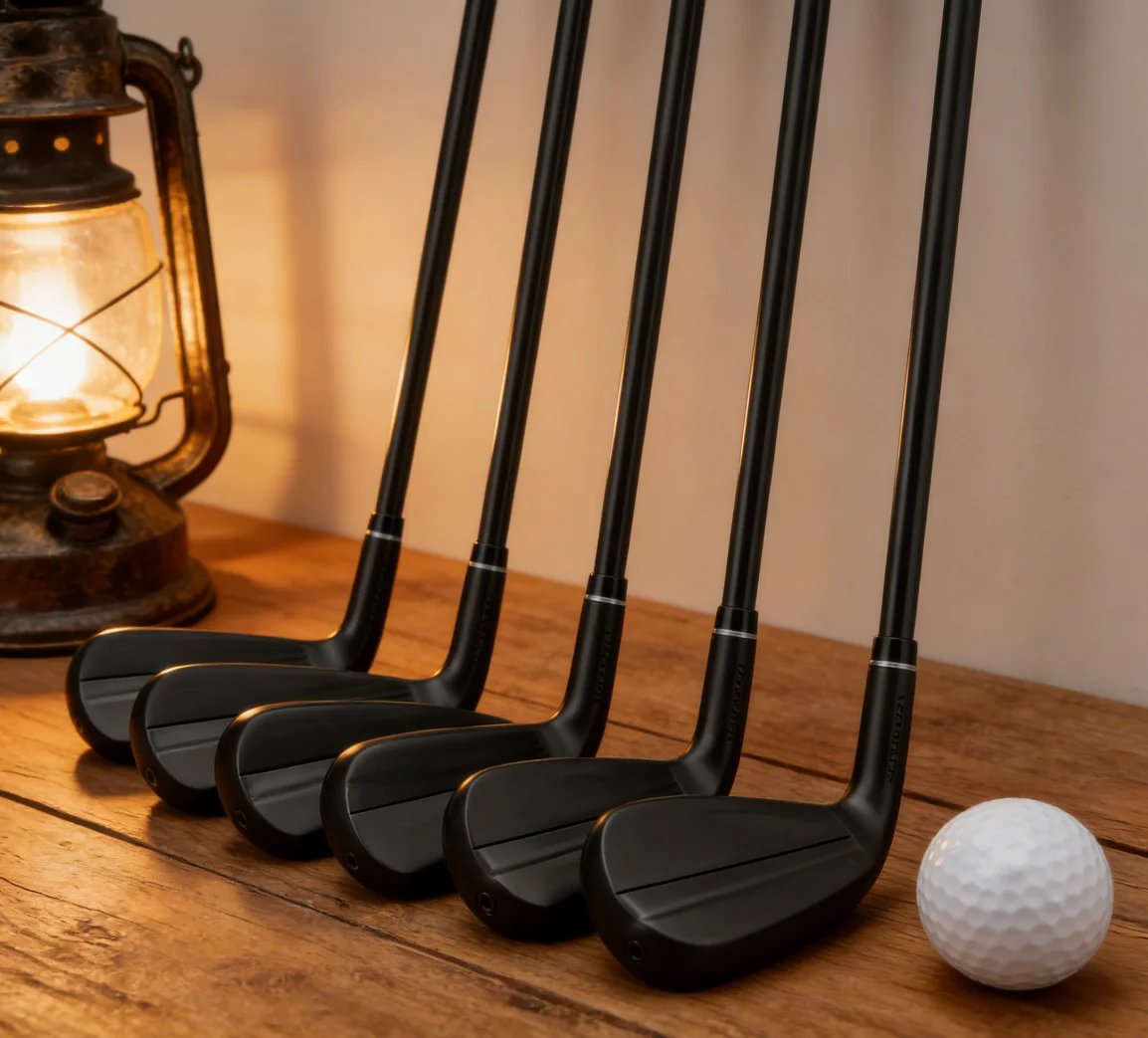 Juego de Palos de Golf Negros Nuevos, Modelo 790, para Zurdos, Juego de Hierros de Golf Especiales 4-9P, 7 Piezas, Envío Gratis, Palos de Golf Unisex de Alta Precisión