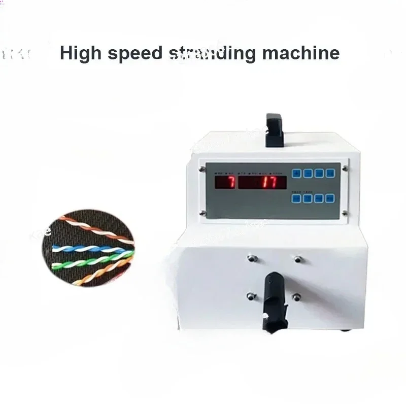 Best-selAutomatic Stranding Machine High Speed Electric Winder Power Cord USB Data Cable Electronic Wire Computer Twisting Tools