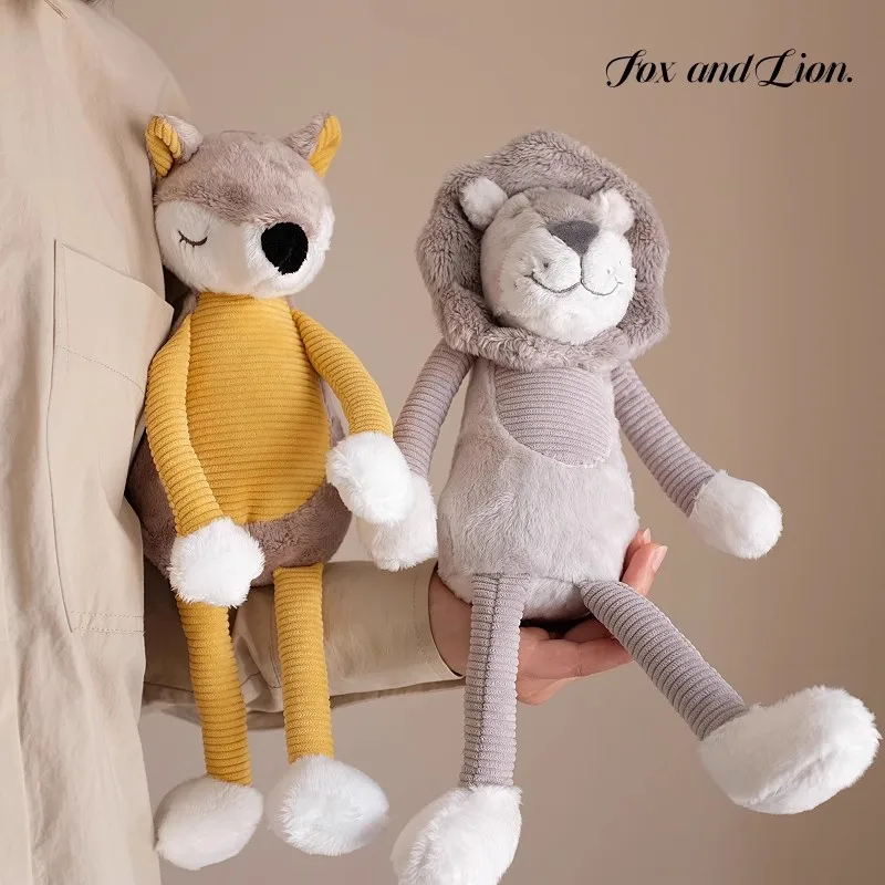 Cute Long-Leg Fox Lion Doll Party Event Gift Bed Dolls Pillow Sofa Plush Decoration Toys
