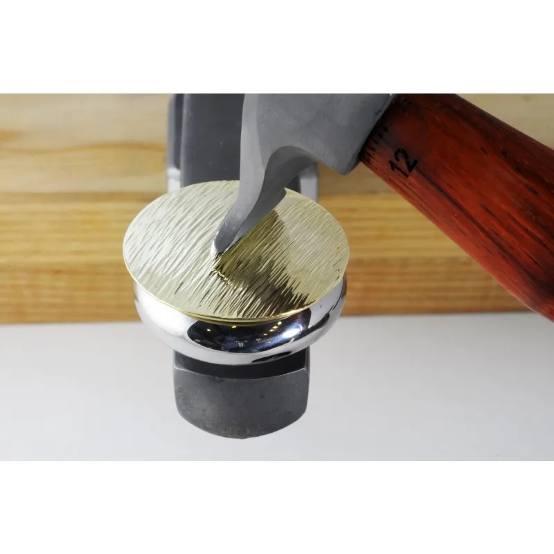 Fretz HMR-12 Jeweler’s Sharp Texturing Hammer Dual Narrow Faces for Fine Line Texture Stake Raising Work Jewelry Craft Tool