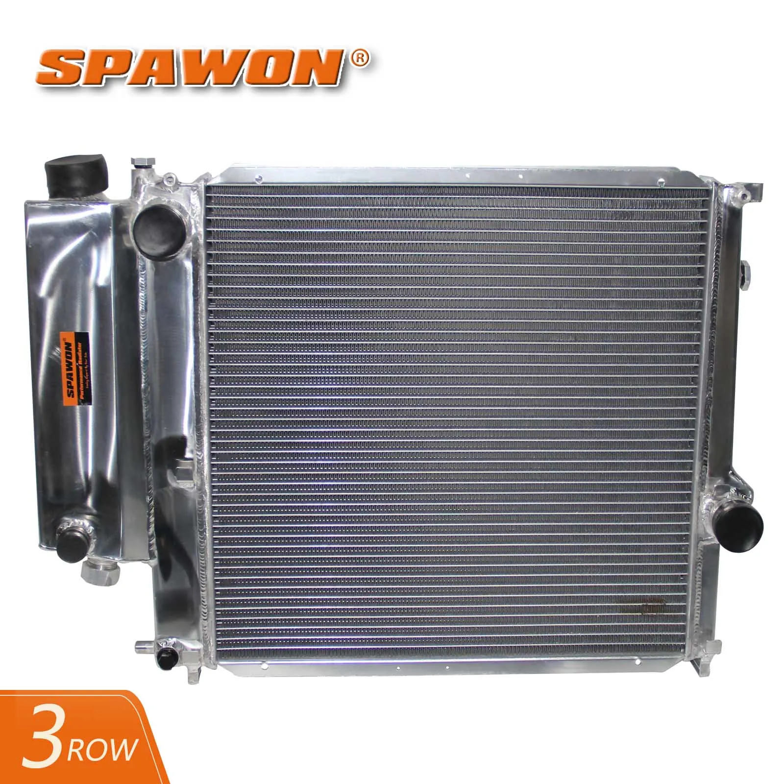 SPAWON 3Row Fit 1990-2003 BMW E36 3 Series 316i 318i Manual Aluminum Radiator MT 1991 1992 1993 1994 1995 1996 1997 1998 1999