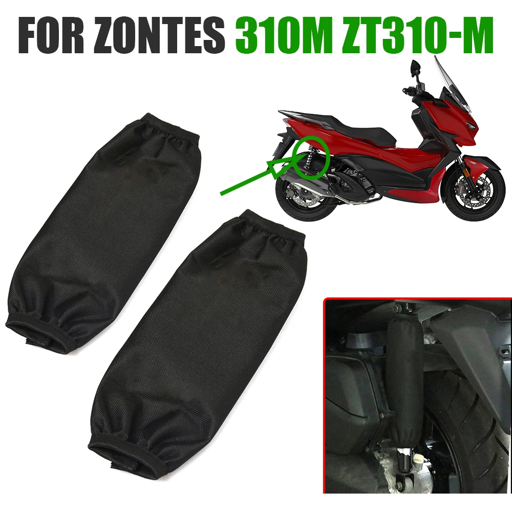 For Zontes ZT310-M ZT310M ZT-310-M ZT-310M Motorcycle Accessories Rear Shock Absorber Suspension Cover Guard Protector Cap Parts