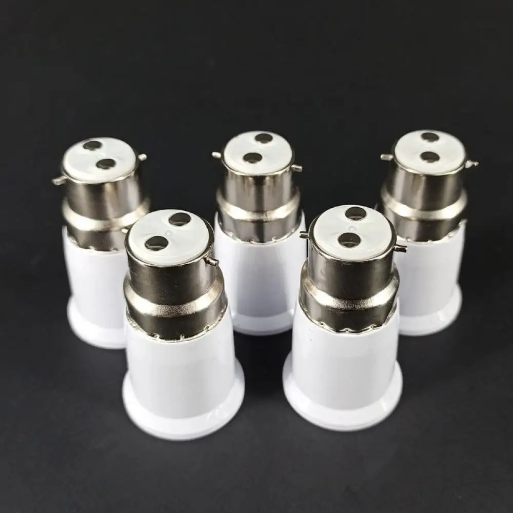 High Quality B22 To E27 Socket Converter For Lamp Base Adapter Connector Reliable Lighting Accessory For Interior Fixture