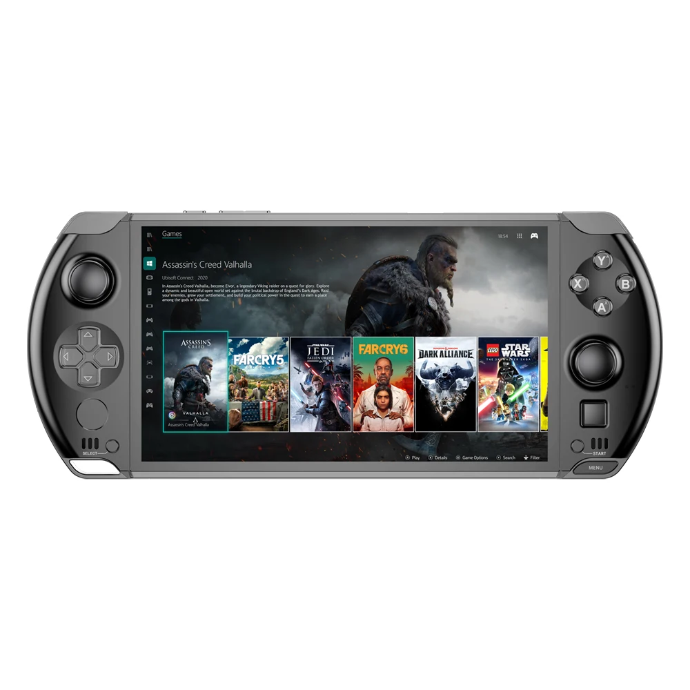 GPD WIN 4 미니 PC AMD AI 9 HX 370 6인치 핸드헬드 게임패드 태블릿 32GB RAM 1/2TB SSD DDR5 Wi-Fi 6 60Hz 1920x1080 게이밍 노트북