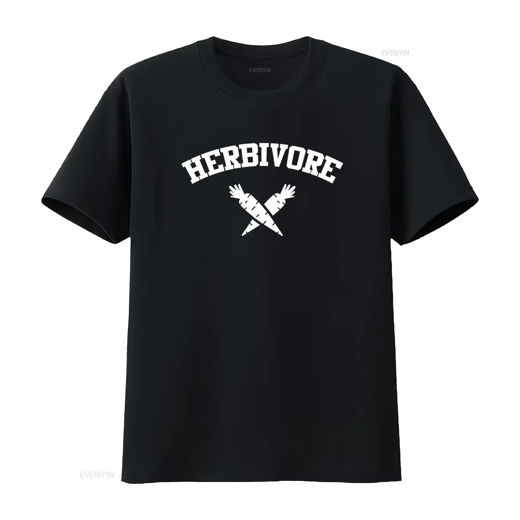 Men's Herbivore Vegan Carrot Vegetable Vegetarian Vegans Athletic T Shirt vintage Washed Stylish Casual Top For Everyday Wear