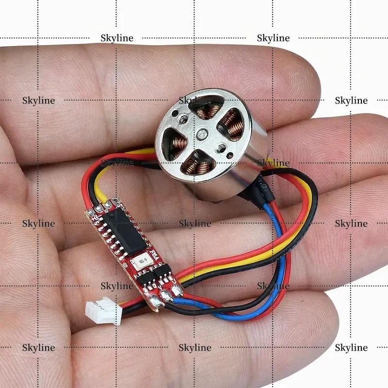 For 1503 Mini Model Aircraft Brushless Motor Drone Motor And ESC 1S 3.7V 2S 7.4V Accessories