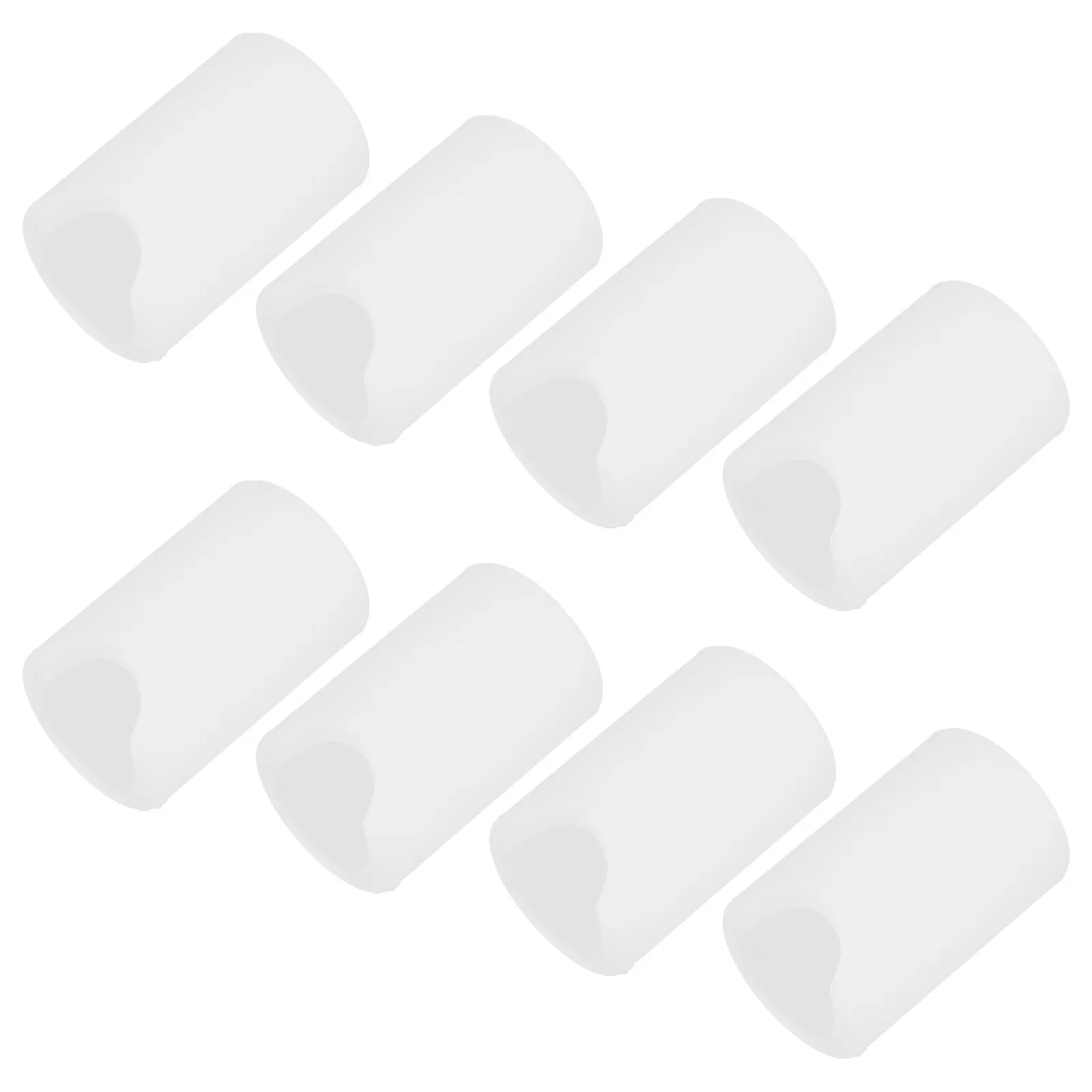 

8Pcs Silicone Cabinet Handle Corner Protectors 12Mm Childproof Safety Bumpers for Kitchen Drawers Wardrobes Door Handle Covers