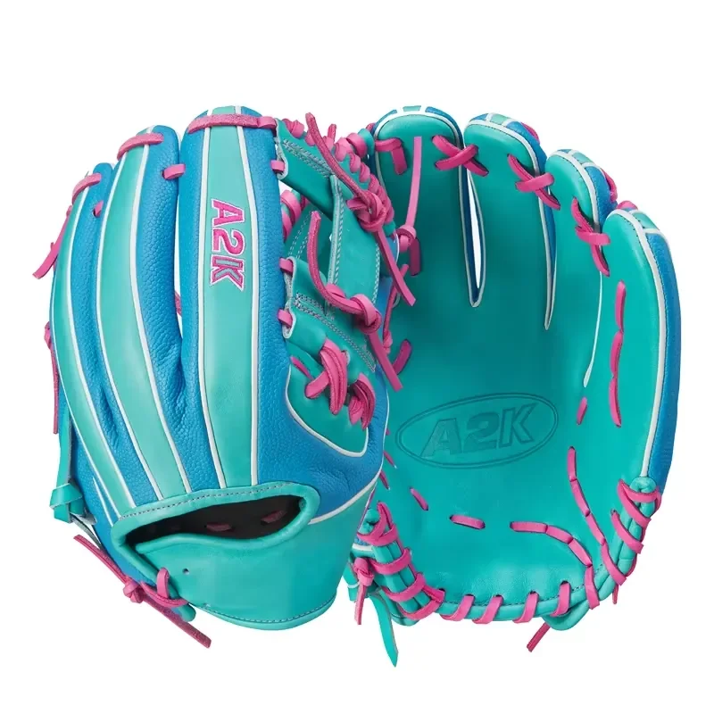 Guantes de Béisbol y Sóftbol A2K de Alta Calidad para Adultos, de Cuero Genuino, de 12 Pulgadas, para Infield y Outfield, al por Mayor