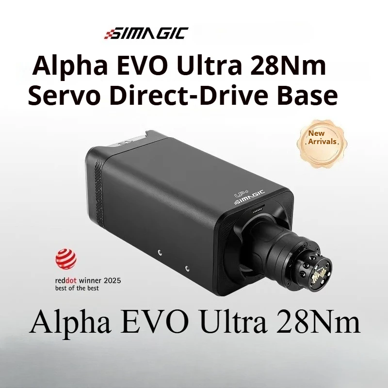 

Сервопривод Simagic Alpha Evo Ultra 28Nm с прямым приводом для симуляторов гонок, база для игровых рулей в симуляторах гонок.