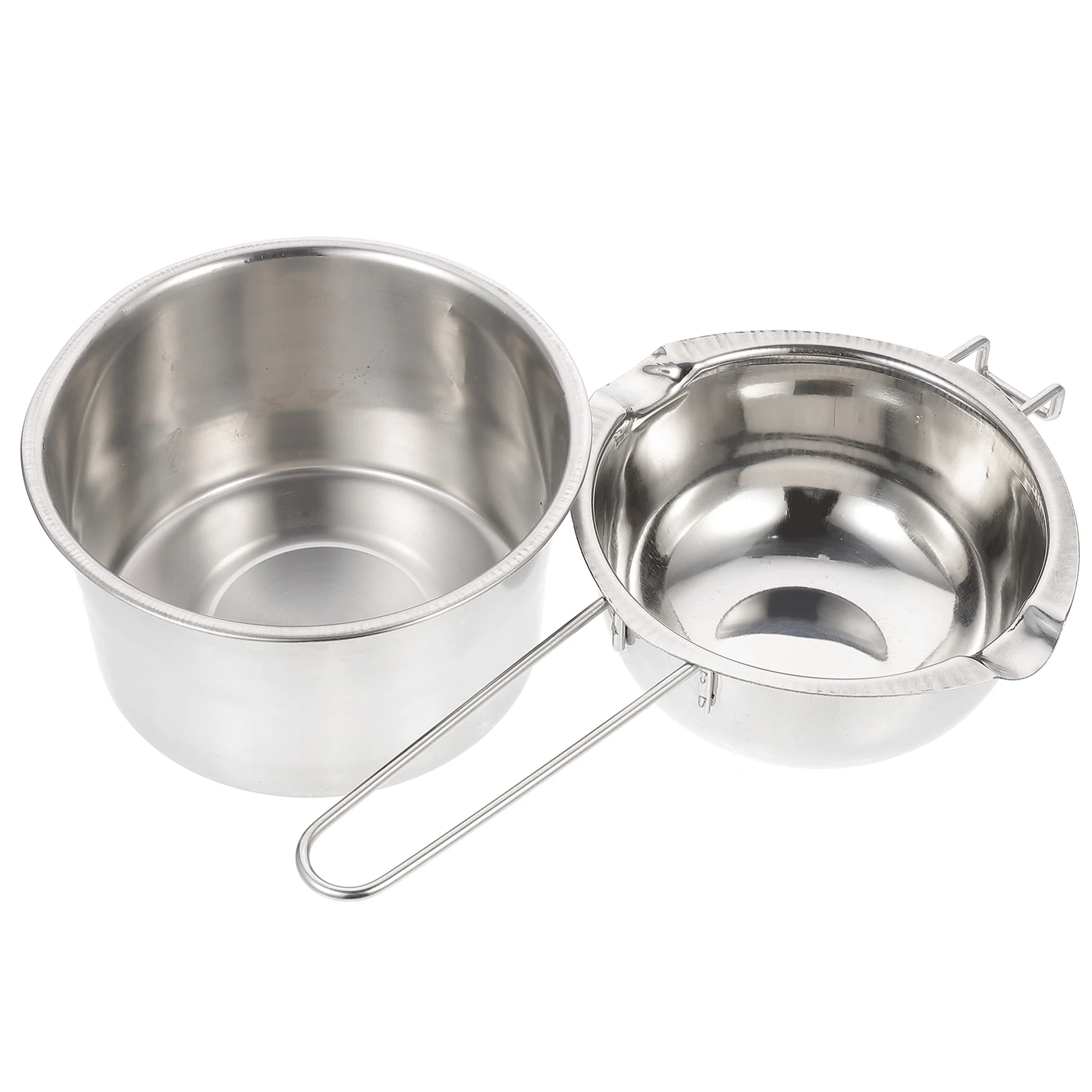 

Stainless Steel Melting Pot for Chocolate Cheese Candy Double Boiler Camping Cookware Outdoor Picnic Durable Design Easy Use