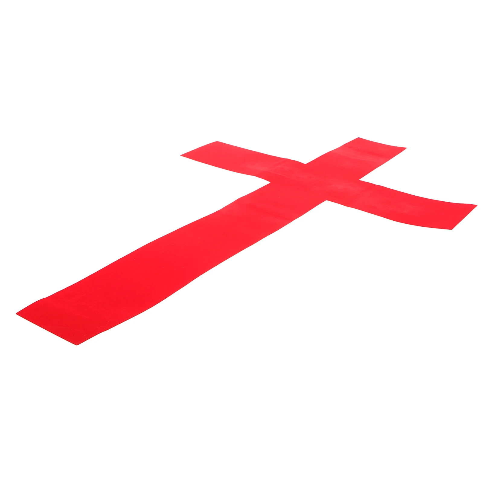 

Memorial Cross Wall Sticker Tag Crosses for The Sign Flocking Cloth Inspirational Decor