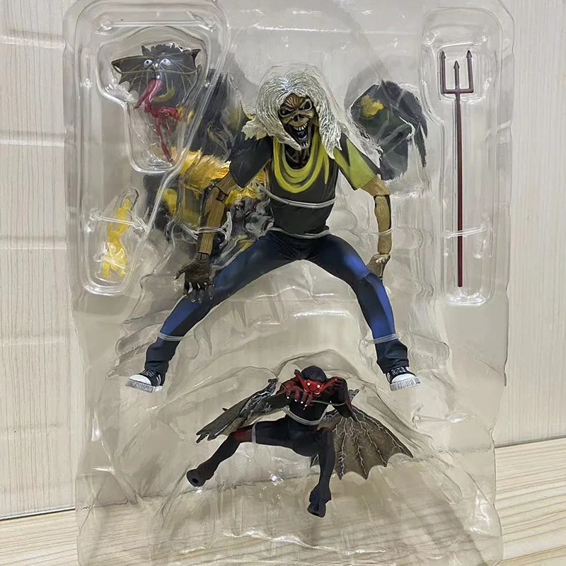 NECA 33690 Figura de doncella de hierro Ultimate El número de la bestia Figuras de acción Ultimate número de la bestia Modelo original de 7 pulgadas