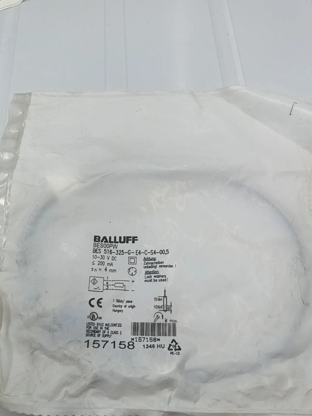Original And Genuine Balluff BES00PW Picture Real Shot