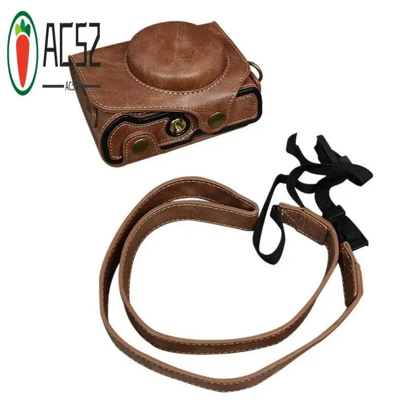AC52-PU Leather Cam…