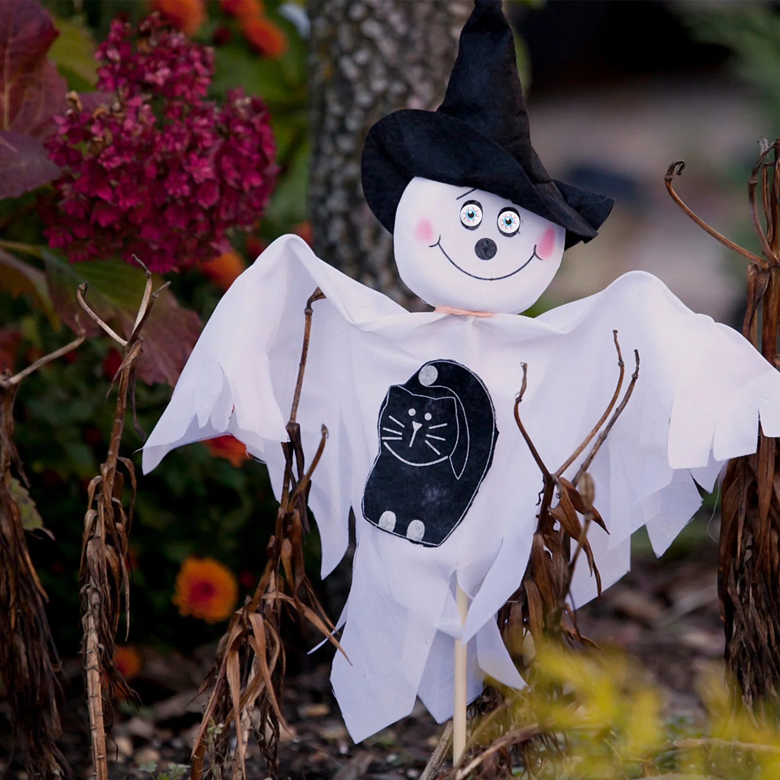 24 Stück Halloween-gefälschte Augäpfel, realistische, federnde Party-Requisiten, gruselige Dekoration, gefälschte Augen, Kunststoff-Augäpfel, Halloween-Requisiten