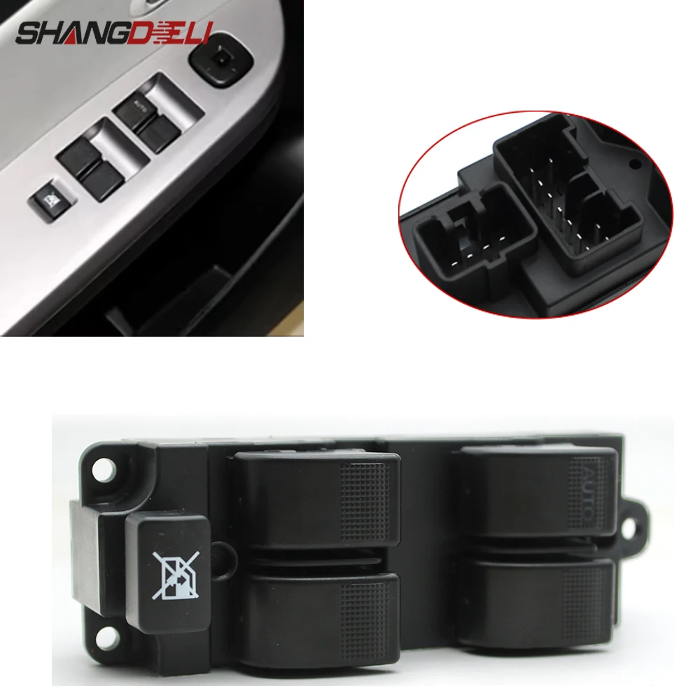 

Кнопка включения управления стеклоподъемником автомобиля, передняя левая сторона для Ford Ranger 2012-2015 MAZDA BT50 2013-2016 AB39-14540-BB AB 3914540 ББ