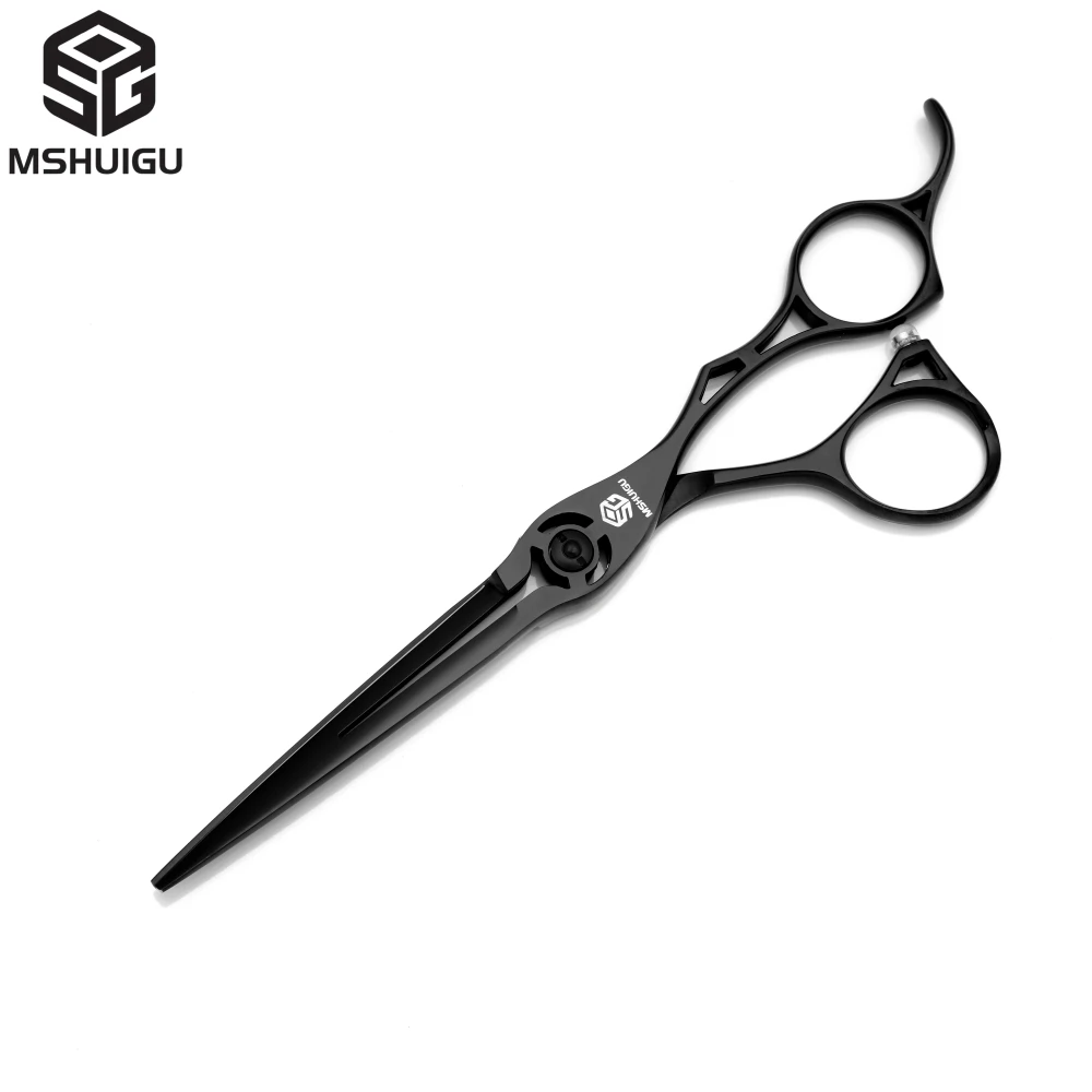 Professionelles Haarschere-Set aus 440C Edelstahl, 6, 6,5, 7 Zoll Schneidescheren, 6/6,5 Zoll 25-30% Effilierschere für Friseursalon – Detail 20