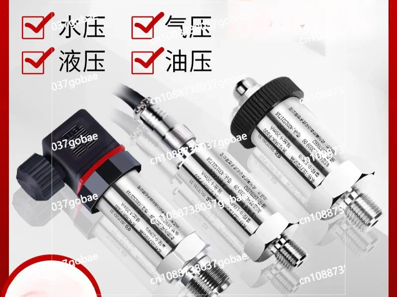 Meikong Diffusion Silicon Pressure Transmitter Sensor High Precision 4-20mA Hydraulic Pneumatic Oil Pressure Transmitter