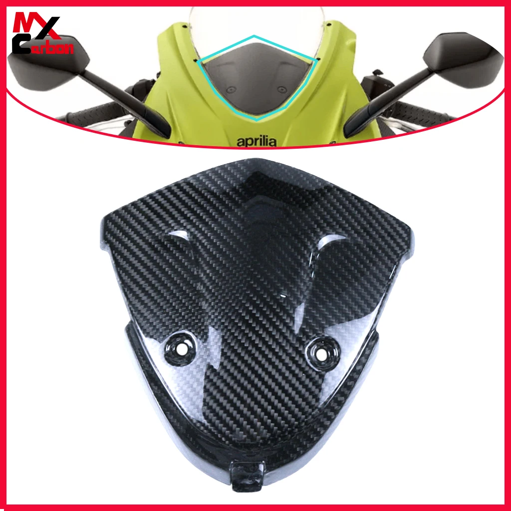 

Motorcycle Wind Shield 3k 100% Full Carbon Fiber Windshield Holder For Aprilia RS660 2021 2022+