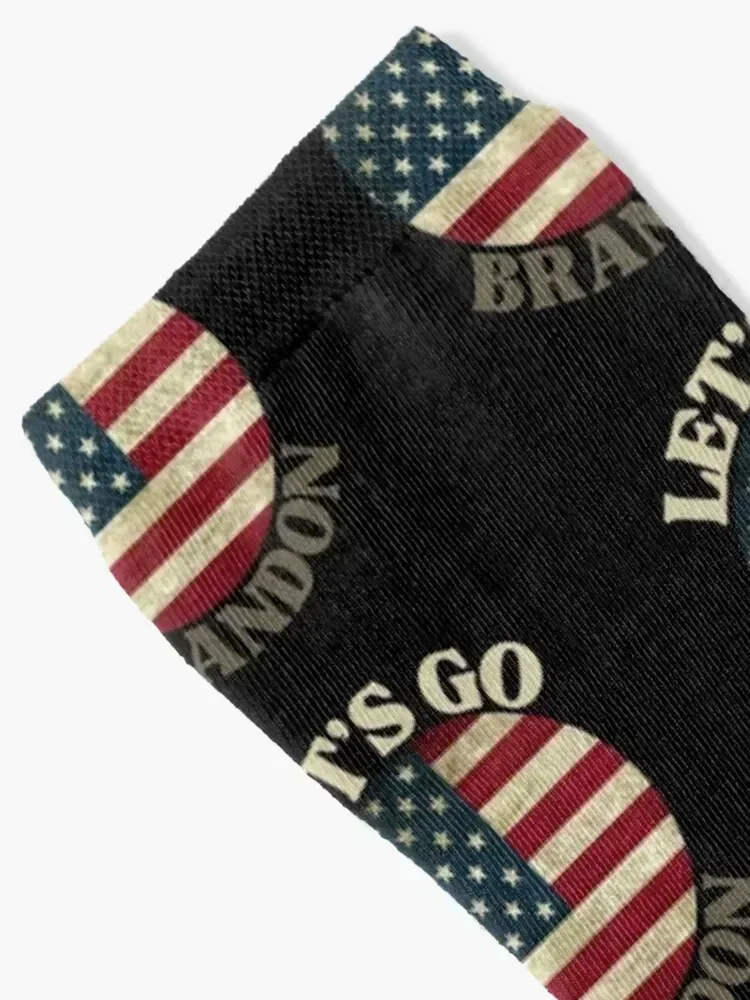 Let's go Brandon Socks custom man kawaii Women's Socks Men's