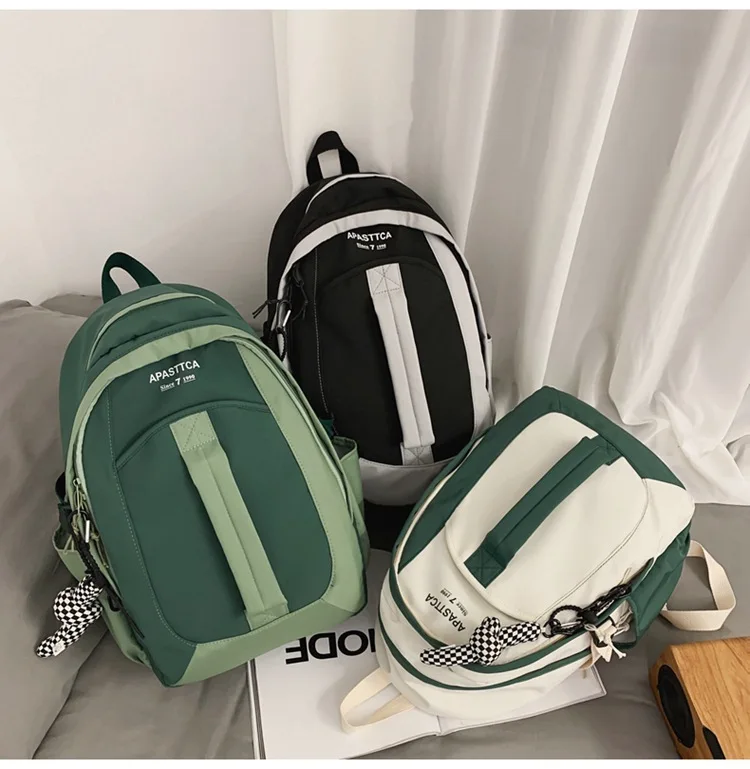 New College School Bag Fashion Big Backpack Winter Lovers Travel Bagpack Women Laptop Mochila For Teenager Bookbag Men Rucksack