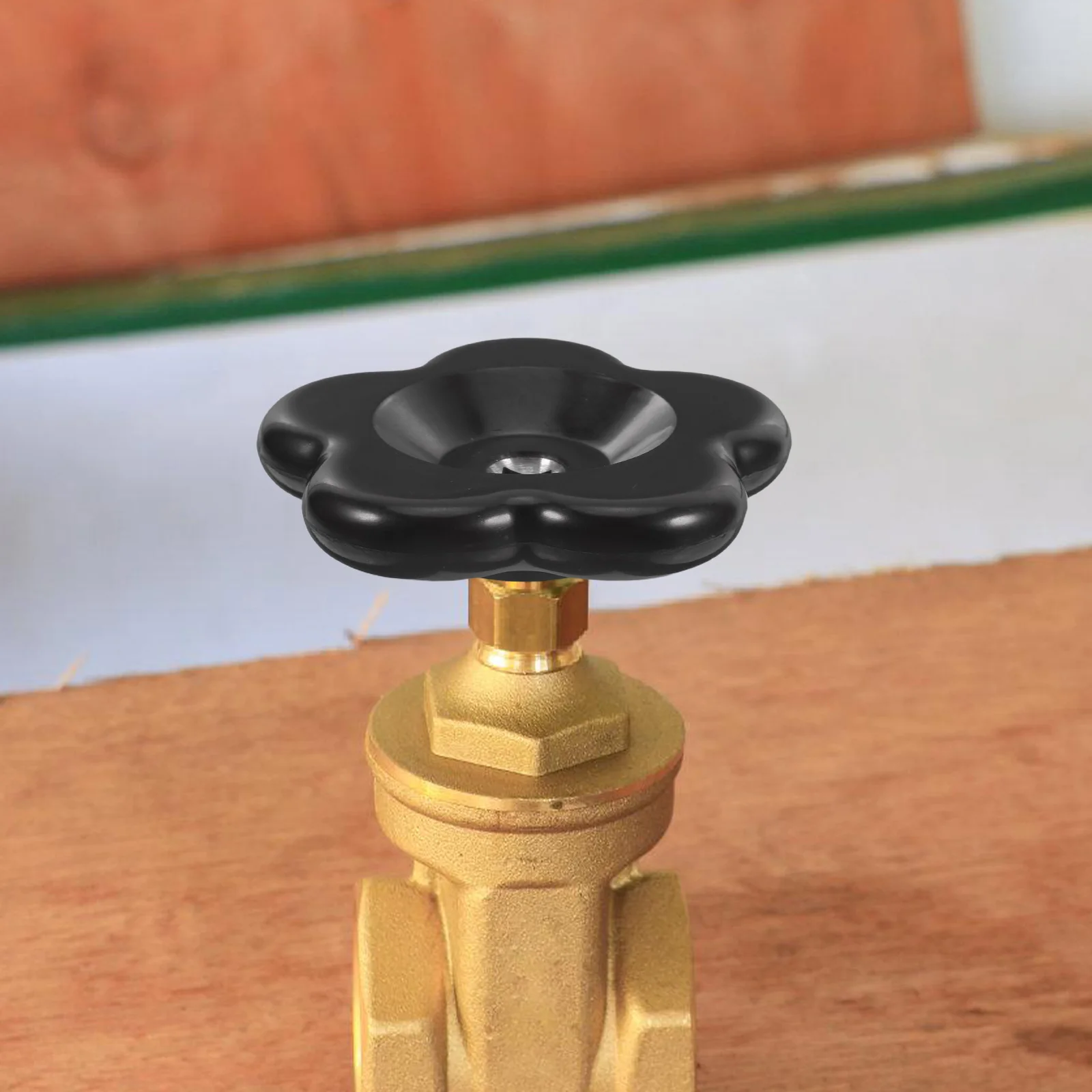 

Bakelite Valve Handwheel Replacement Black Square Stem Water Handle for Outdoor Faucet Spigot Handle Repair Parts
