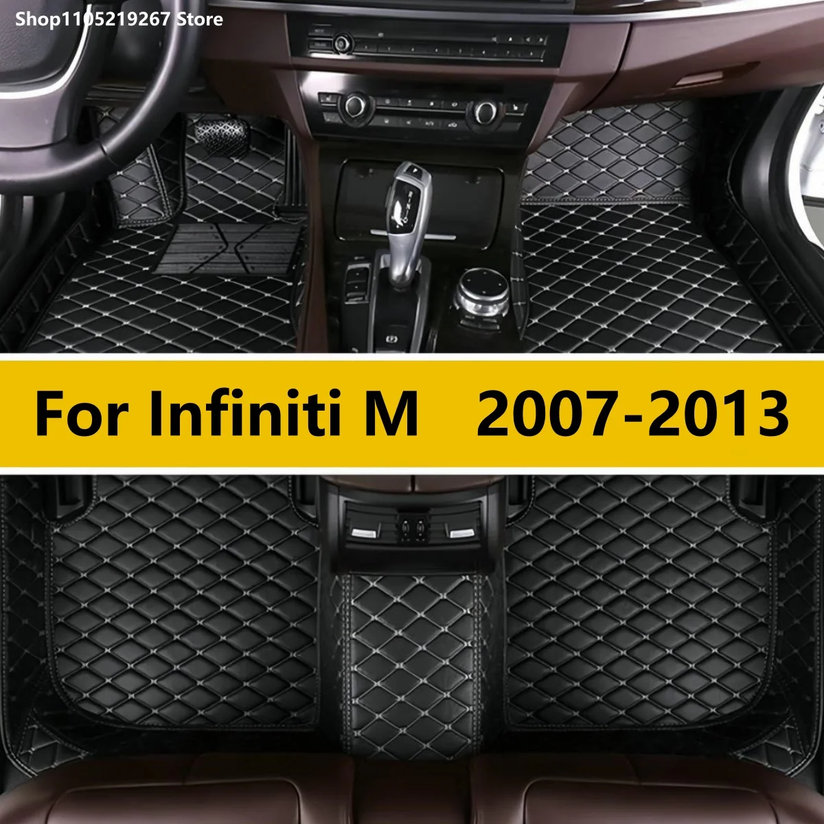 

For Infiniti M 2013 2012 2011 2010 2009 2008 2007 Car Floor Mats Carpets Custom Auto Foot Pads Automobile Interior Rugs