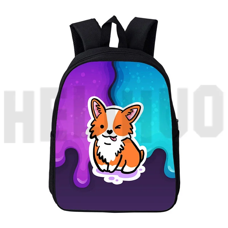 Hot Sale Welsh Corgi Pembroke Backpack Kawaii Pet Dog School Bags Kids School Supplies Children Cute Bookbag Women Travel Bags