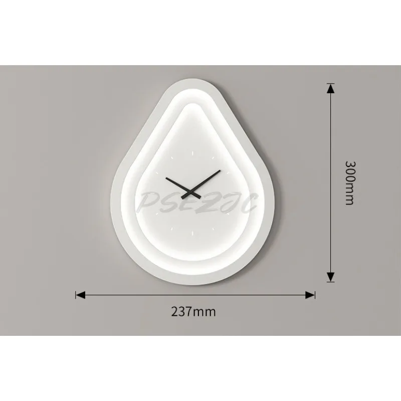 Full Spectrum Eye Protection Wall Lamp Living Room Clock Decoration Lamp Simple and Personalized Cloud Bedroom Bedside Lamp