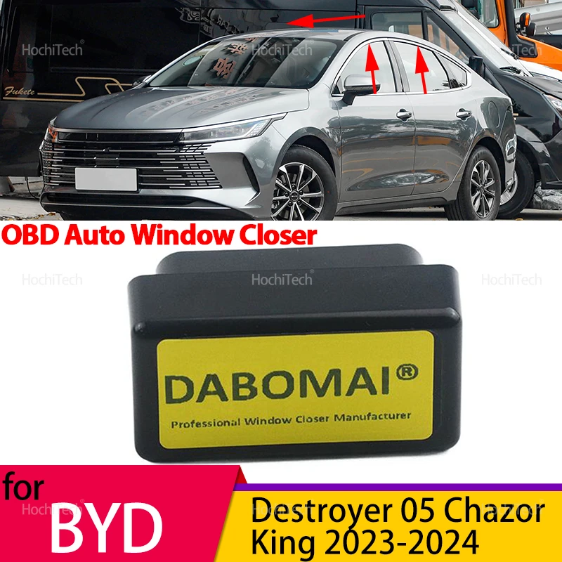 

Для BYD Destroyer 05 Chazor King 2023-2024: Модуль управления автоматическим закрытием/открытием окон через OBD с дистанционным управлением