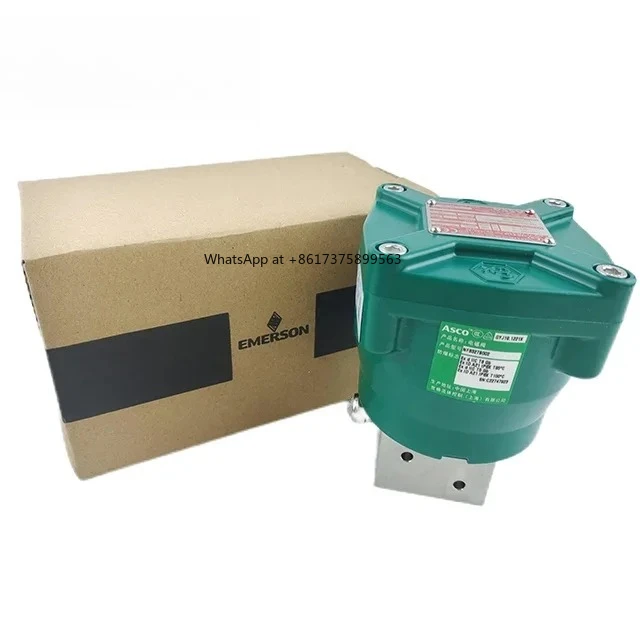 Válvula solenóide de operação direta de aço inoxidável NPTF 1/4 NF8327B002