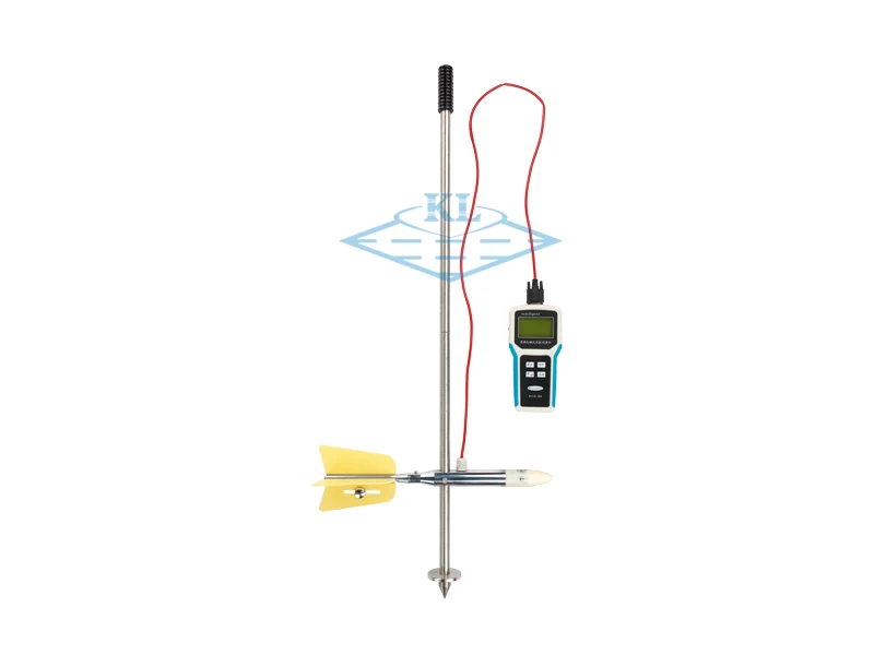 Portable electromagnetic current meter with wide measuring range and high measuring accuracy