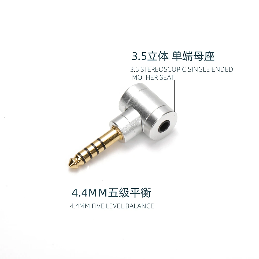 Plug adapter 3.5 to 4.4 2.5 to 4.4 4.4 to 2.5 4.4 to 3.5 3.5 to 2.5mm 2.5 to 3.5 Lossless sound quality