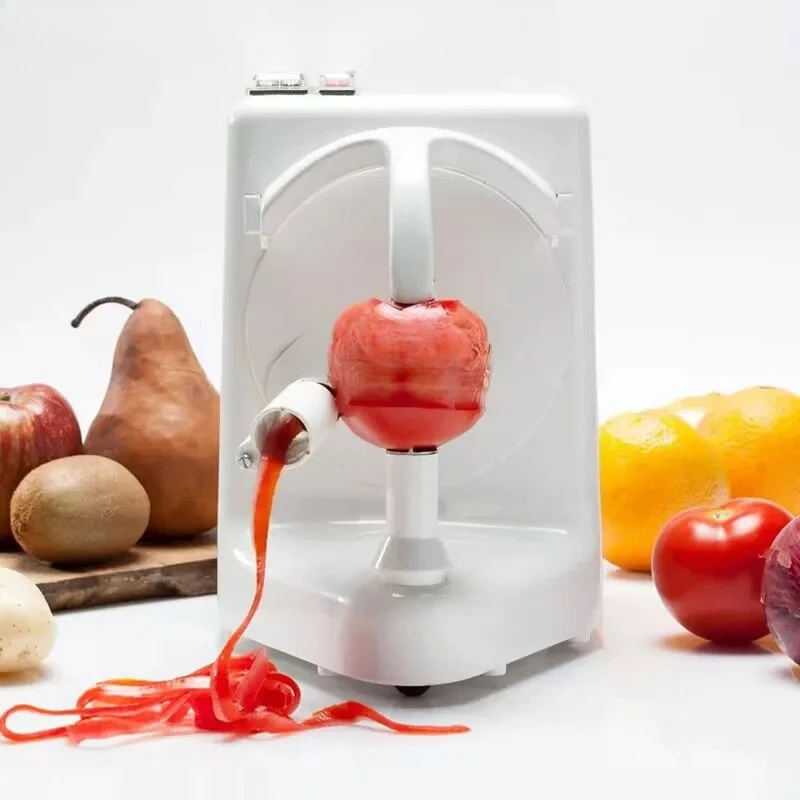 Electric Apple Peeler Automatic Spiral Cutter Slicer Fruit Potato Multifunctional Peeler Machine Kitchen Utensil Peelers Tools