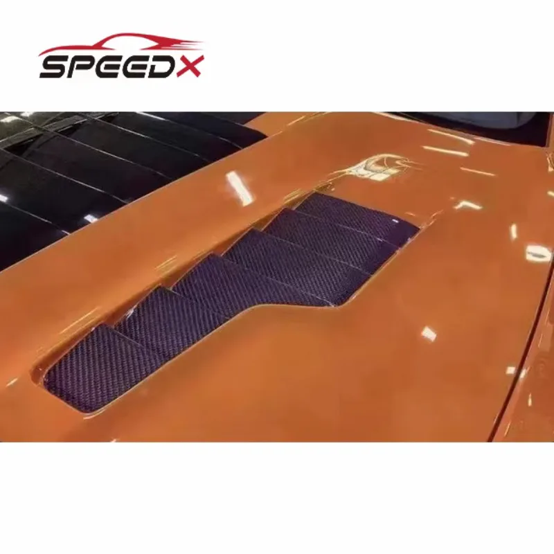 

Carbon GT500 Hood For Ford Mustang S550 15-17 Upgrade GT500 Style Body Kit Mustang Engine Bonnet Hood