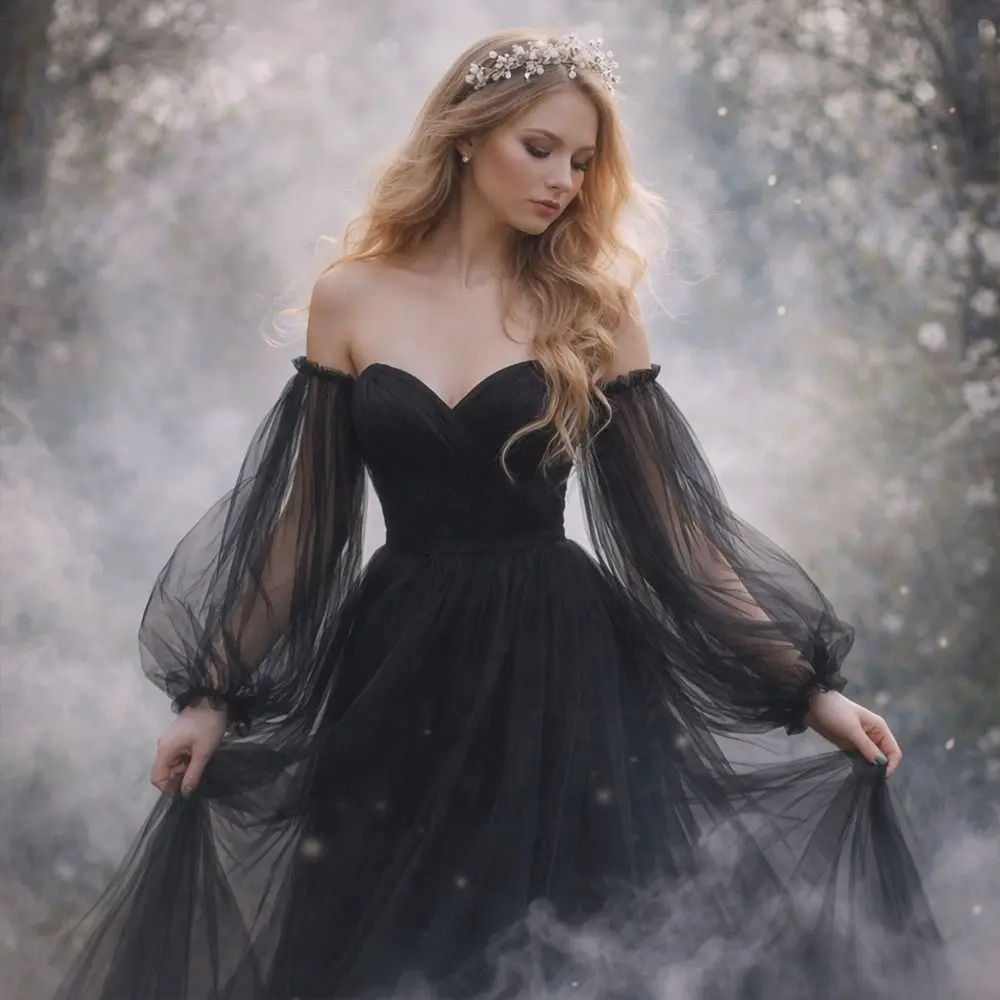 

Корейские съемные свадебные рукава-фонарики с эластичными манжетами, дышащие, плиссированные, длинные рукава для невесты и свадебной вечеринки