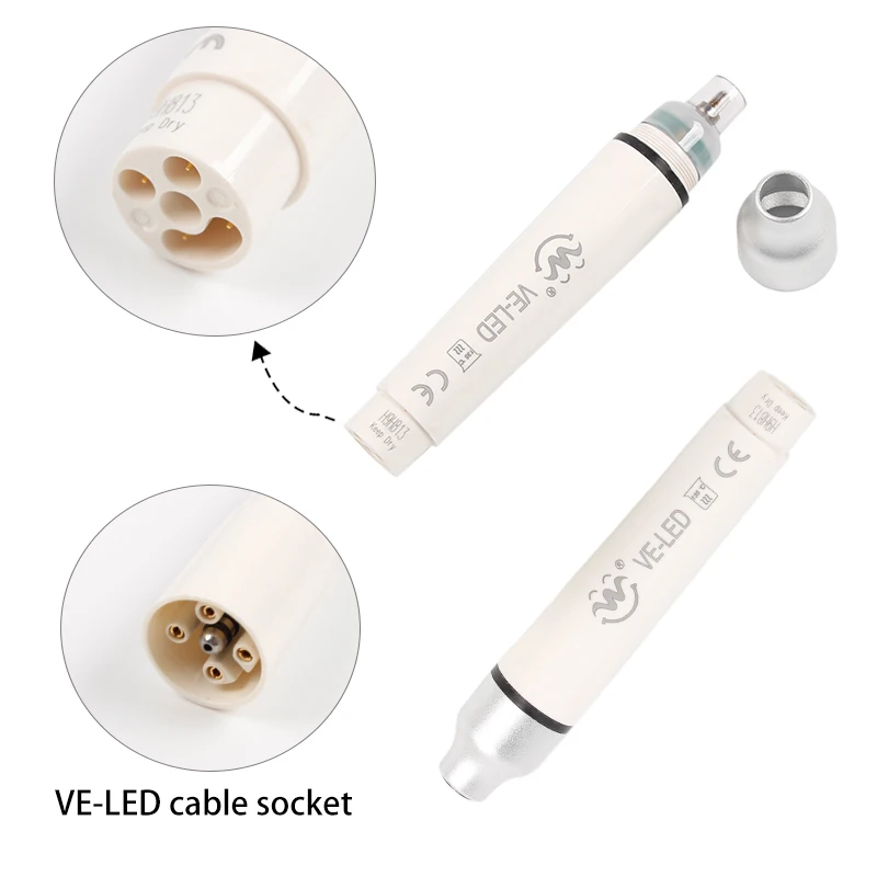 VV-Détartreur Dentaire à Ultrasons, Outils Portables de Blanchiment Dentaire, pour Enlever la Plaque Dentaire et les Livres de Calcul