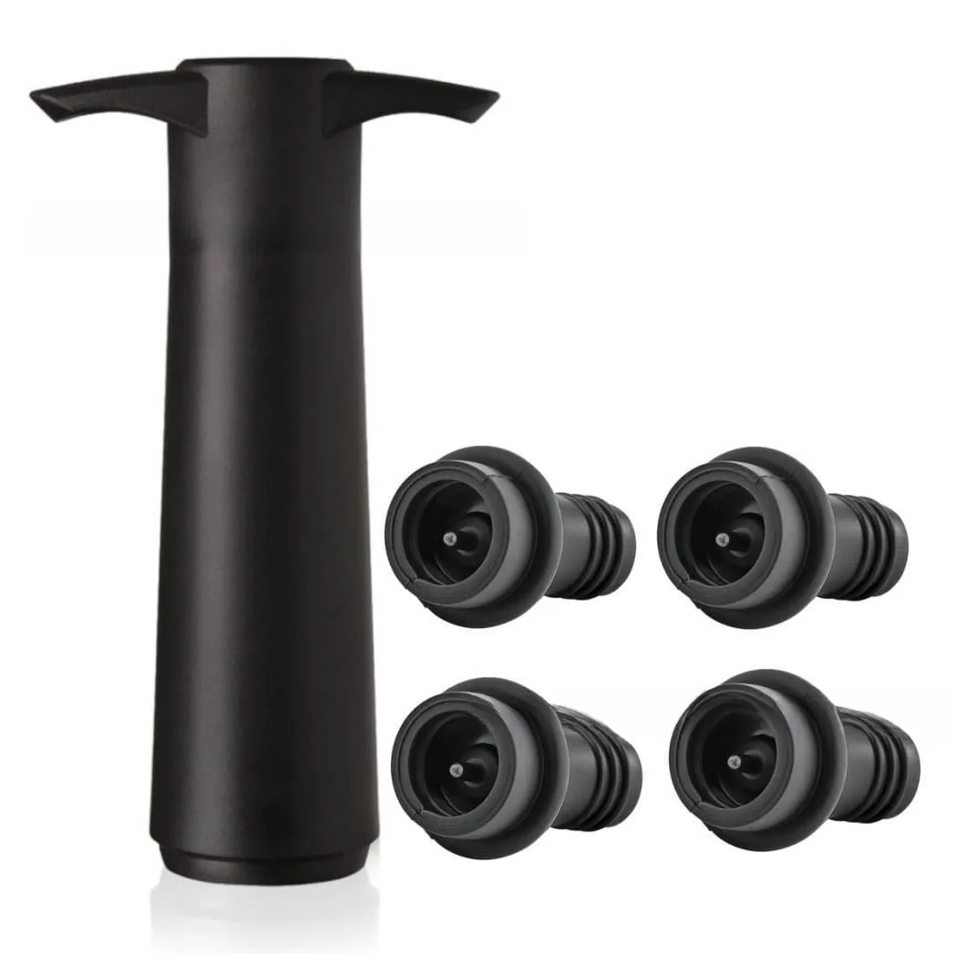 

Silicone Wine Bottle Stopper Vacuum Pump Wine Preservation Device Cross-Border Red Wine Suction Plug Long-Lasting Fren